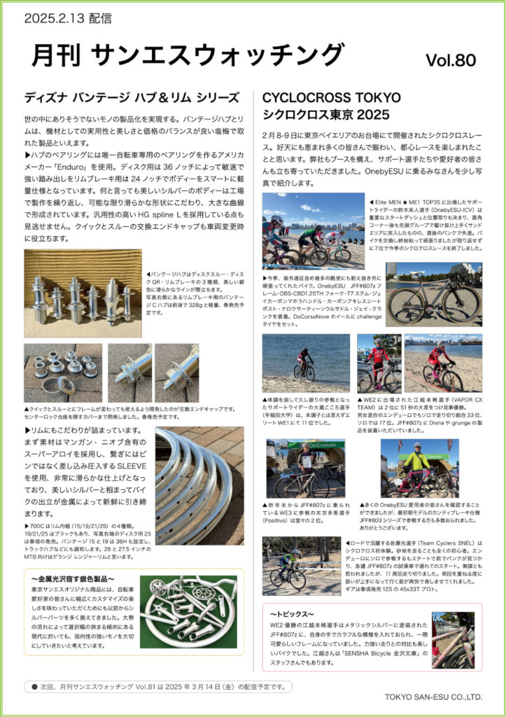 月刊サンエスウォッチング Vol.80