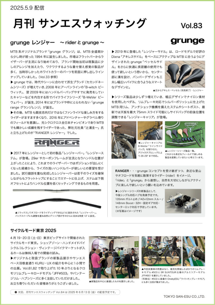 月刊サンエスウォッチング Vol.83